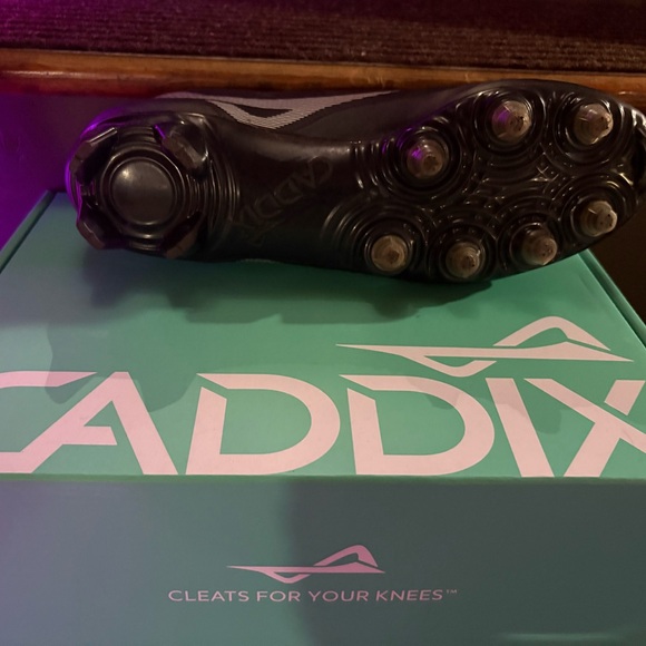 Black Cleats with White Accents - Picture 6 of 6